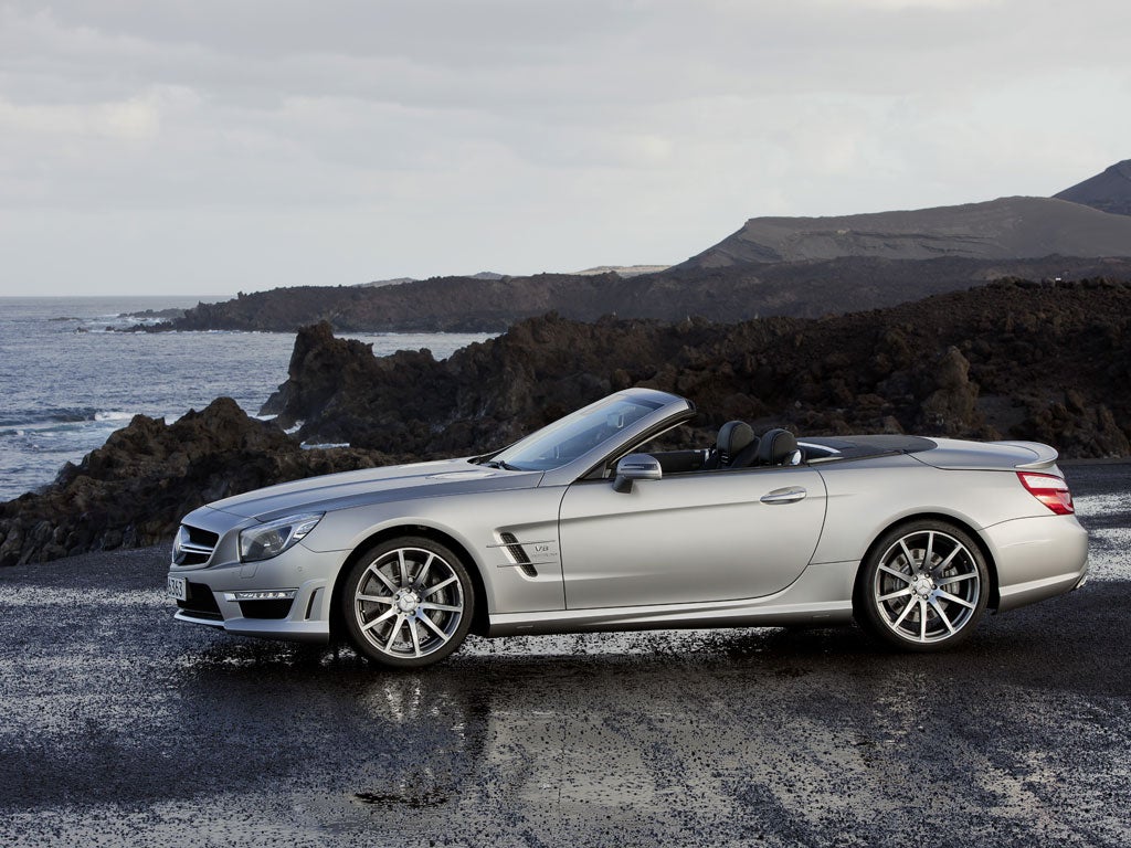 The new Mercedes SL