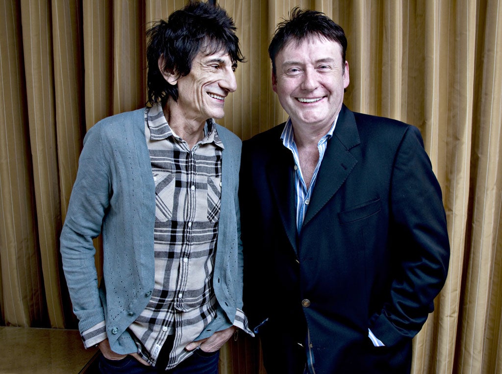 How We Met Ronnie Wood and Jimmy White The Independent The Independent