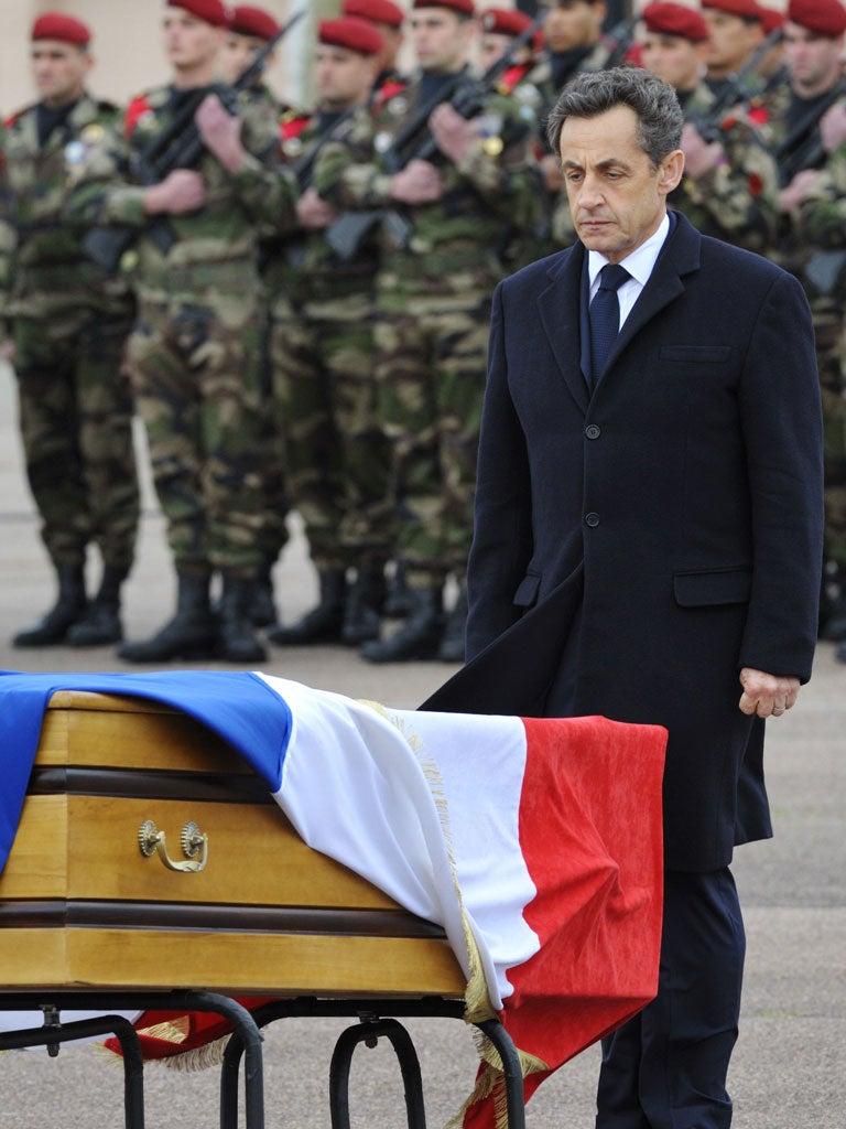 Sarkozy has a chance to step back and be the voice of the people