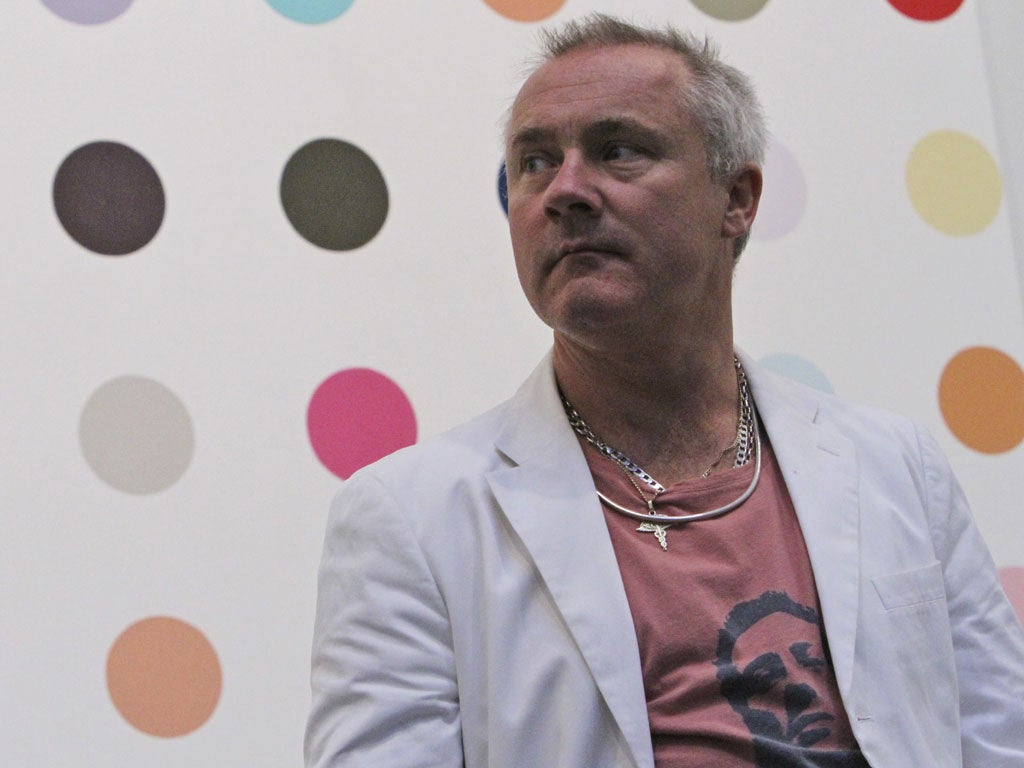 The official Damienhirst.com website has gone live