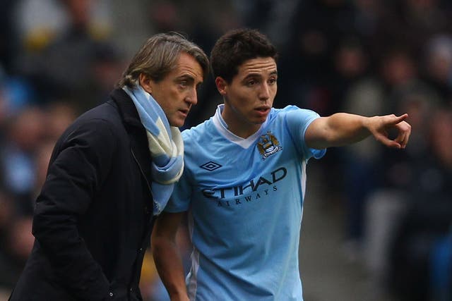 Samir Nasri says Roberto Mancini could be the 'dad' figure he needs