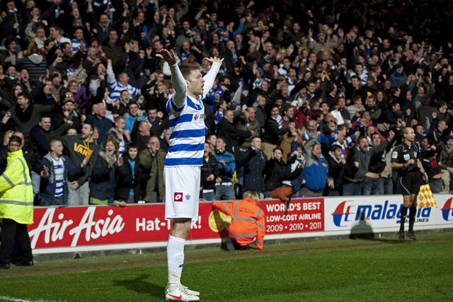 <b>21 March 2012</b><br/>
QPR completed a remarkable comeback to beat Liverpool 3-2 at Loftus Road, with Jamie Mackie scoring the winner.