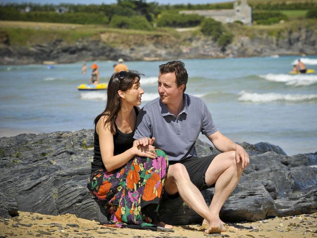 Turning tide? The Camerons are among Boden’s keenest customers