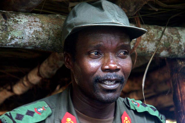 Joseph Kony, leader of the Lord’s Resistance Army (LRA)