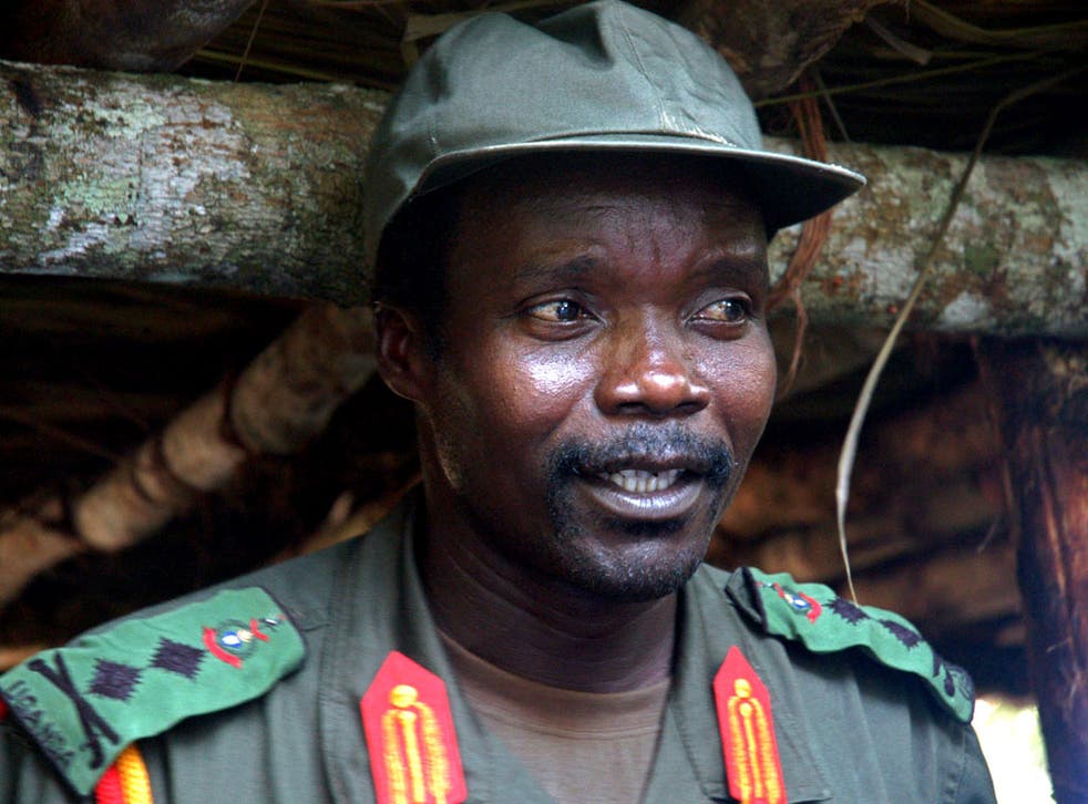 Joseph Kony, leader of the Lord’s Resistance Army (LRA)