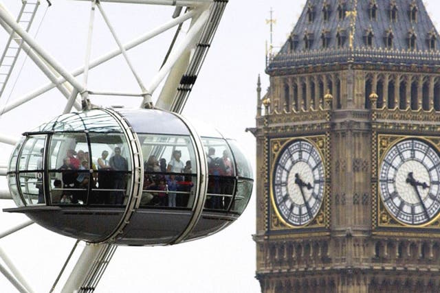 For whom the bell tolls: The London Eye's stunning views