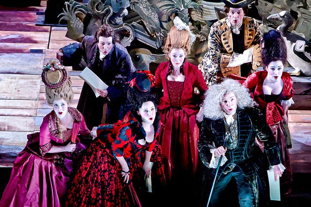 Problems pile up for libertine Tom in Scottish Opera's dashing <i>Rake's Progress</i>