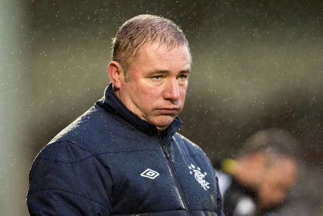 Looking Grim: Rangers manager Ally McCoist has spent more time in crisis meetings than on the training ground as he helps the administrators search for a new owner