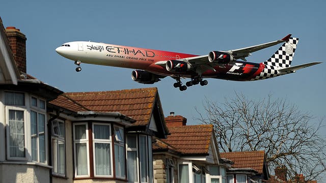 Heathrow's flight path