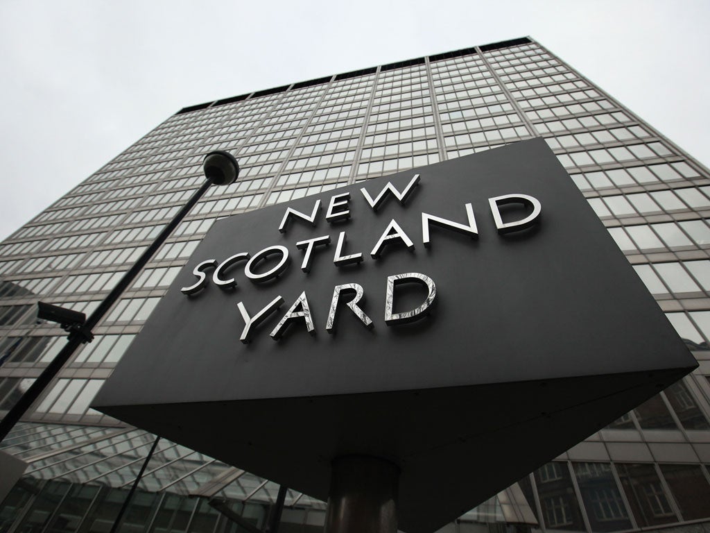 Scotland Yard was plunged into a racism crisis tonight