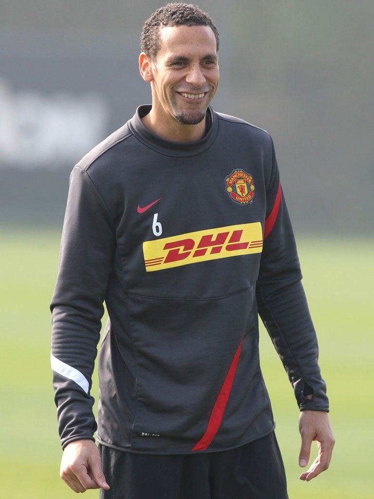 Rio Ferdinand, 33, might sign a new contract