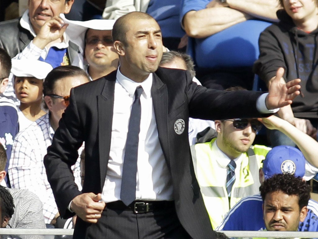 ROBERTO DI MATTEO: Chelsea’s interim manager says his players may burn out if they are not rested