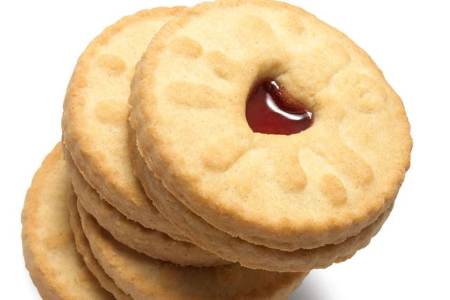 Jammie Dodgers' biscuits, one of the most popular British brands