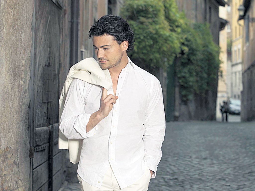Jacket required: Vittorio Grigolo is a favourite at the Royal Opera House