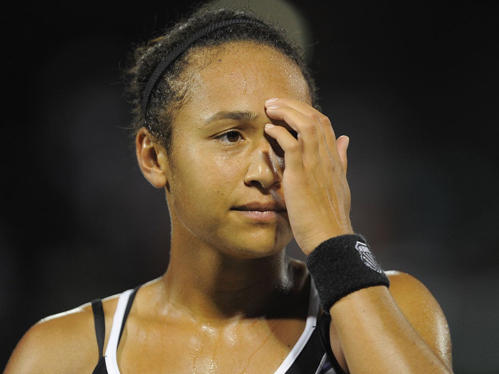 HEATHER WATSON: The British No 4 has made a slow recovery from an ankle injury since the new year