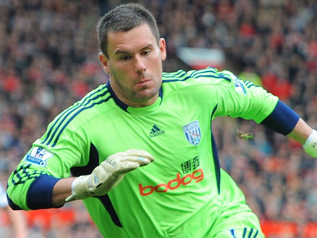 Ben Foster insists that he will be happy if he stays at the Baggies or returns to Blues