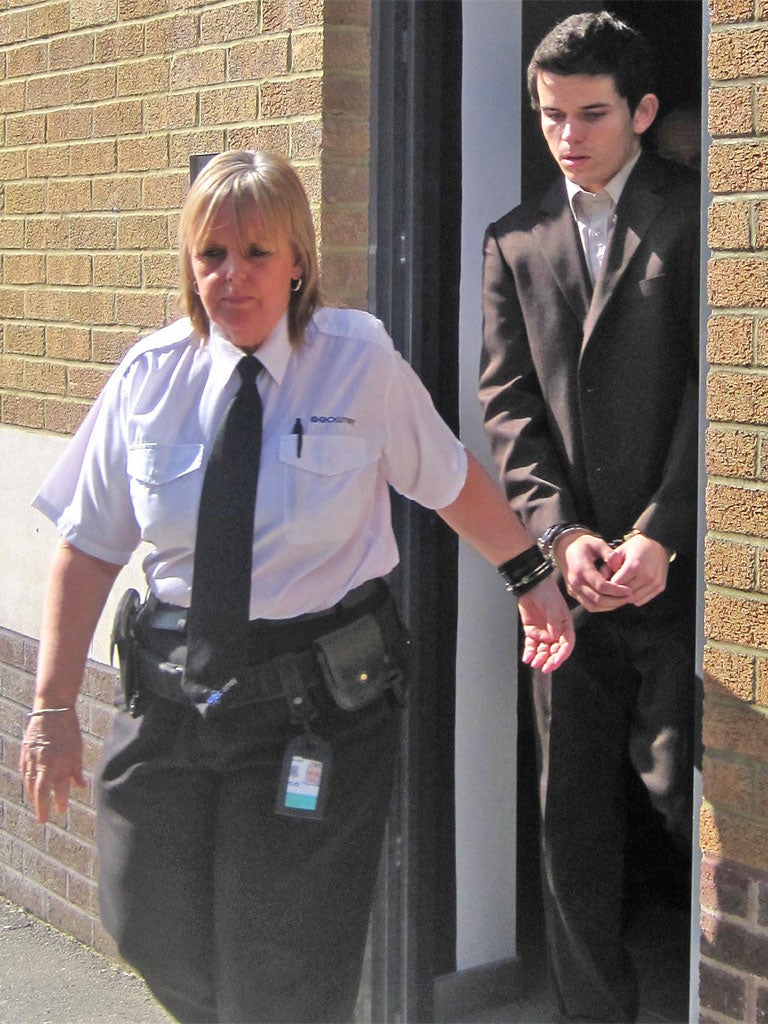 Liam Stacey (right) was suspended from Swansea University in the wake of his public fall from grace