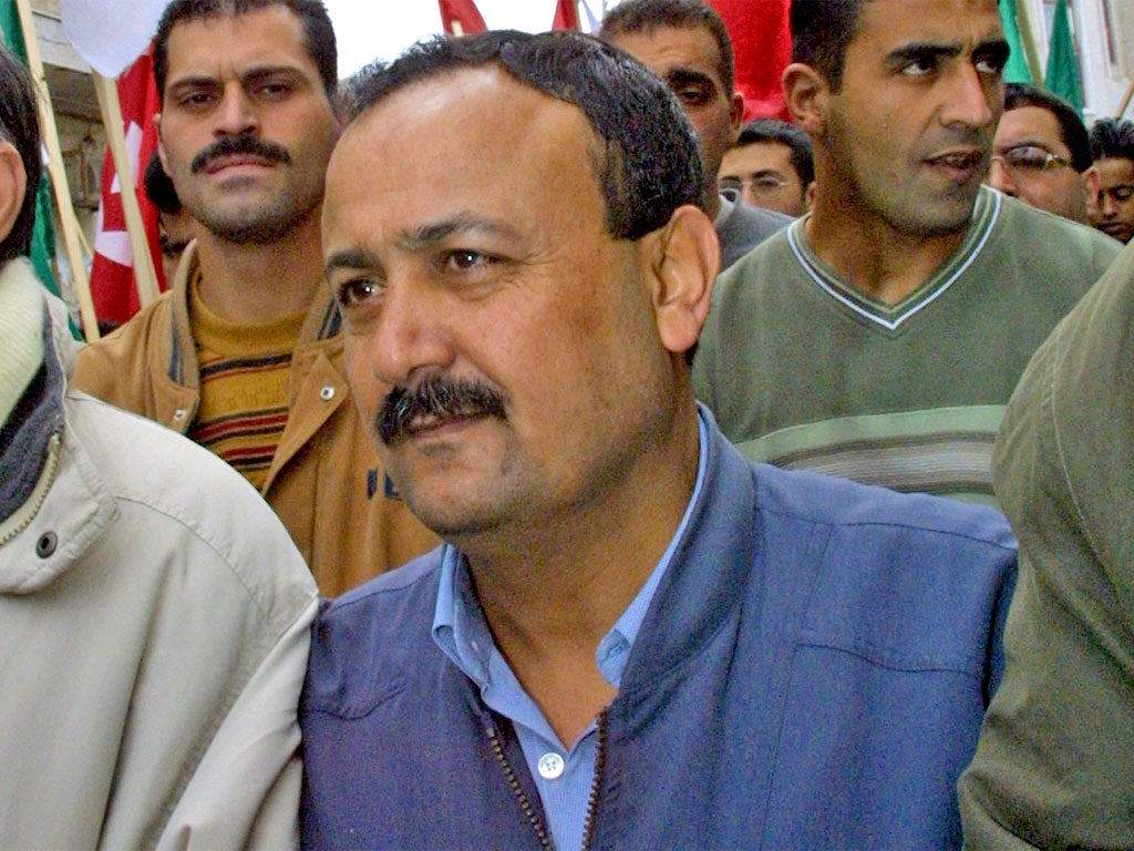 Described as the 'Palestinian Nelson Mandela', Marwan Barghouti has been in jail for 10 years