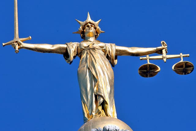 The Scales of Justice above the Old Bailey