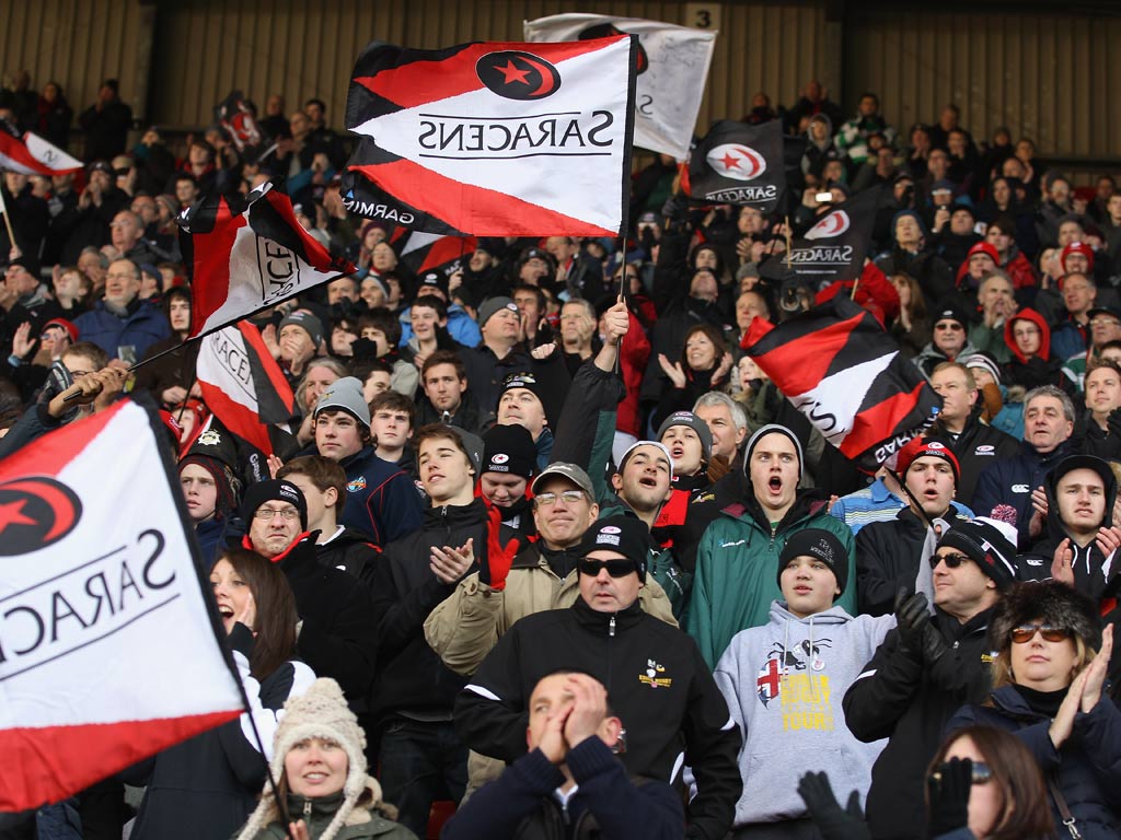 Saracens hope to be able to redevelop their stadium