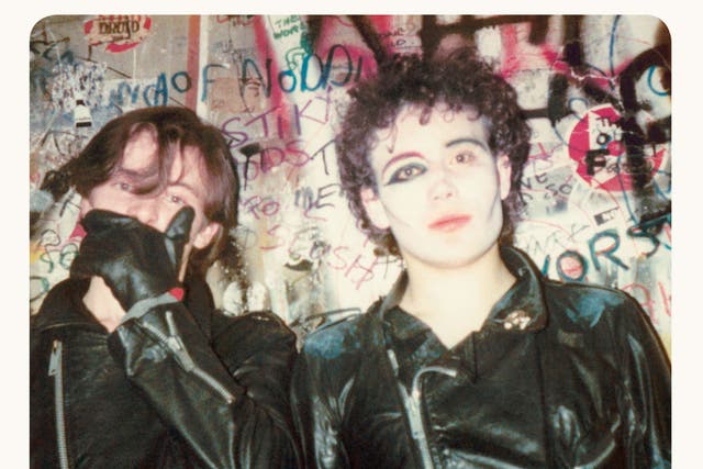 Adam Ant and Ants' bassist Andy Warren at the Marquee Club
