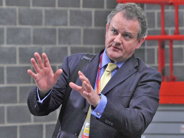 <p>As the BBC's Games satire Twenty Twelve returns, Hugh Bonneville tells James Rampton about a role far removed from Downton Abbey</p>