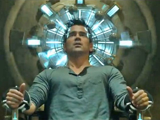 A still from the trailer for the trailer of 'Total Recall'