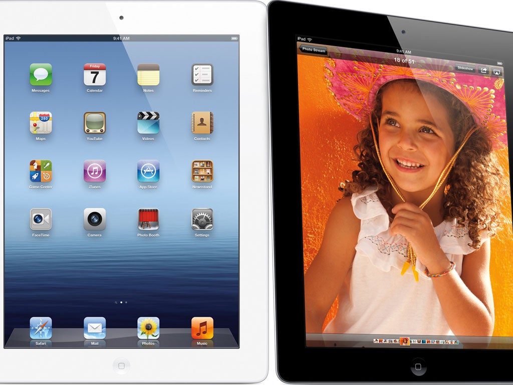 Apple's latest iPad tablet