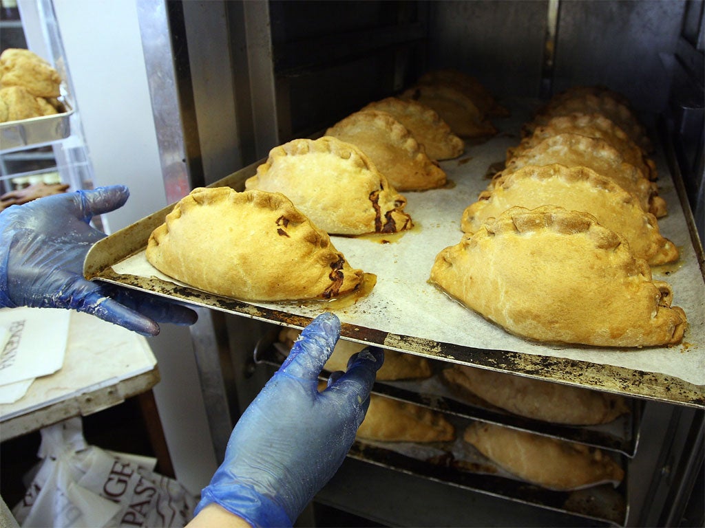Some like it hot: The Cornish pasty, cornerstone of the British politician's diet