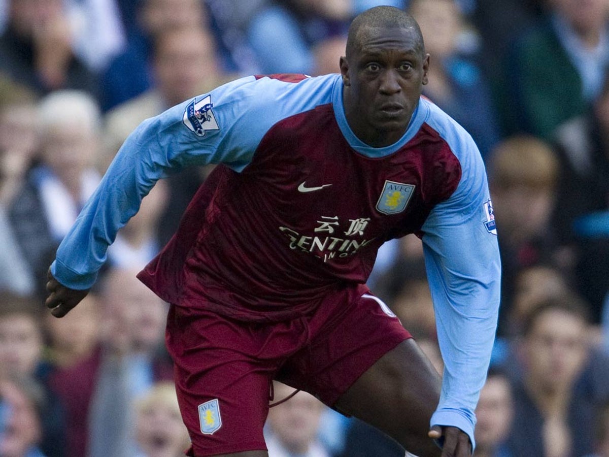 Emile Heskey pictured in Newcastle Jets kit