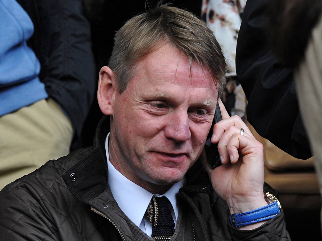 Stuart Pearce is in caretaker charge of the team