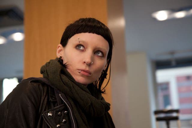 Campaigning voice: Rooney Mara as Lisbeth Salander in the film adaptation of Stieg Larsson's 'The Girl with the Dragon Tattoo'