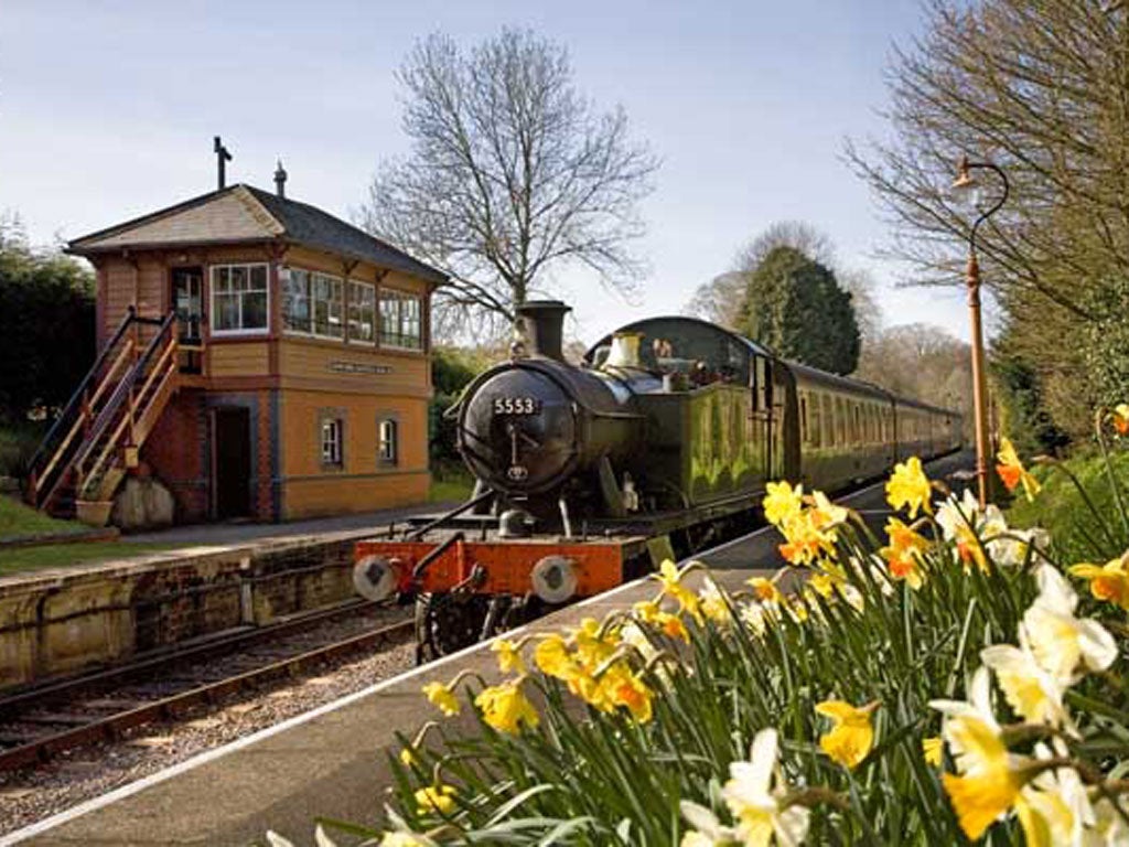 West Somerset Railway: Joseph of Arimathea is said to have visited which Somerset town?