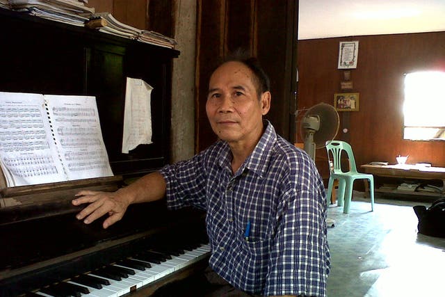 Saw Simon, a piano-tuner from the Karen tribe, helped to repair the instrument kept by Aung San Suu Kyi