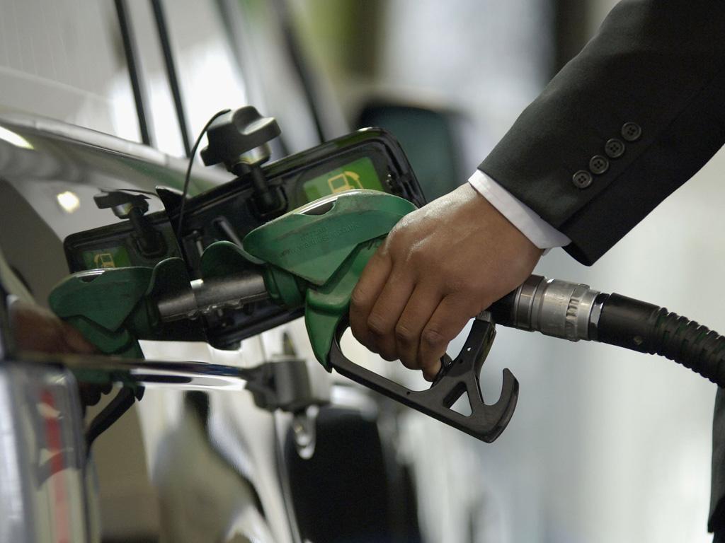 Filling up: Britain's fuel price freeze will remain in place for the ninth year in a row