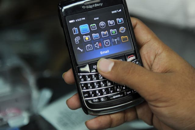 Blackberry have found it increasingly difficult to compete in the mobile phone market with more fashionable Apple and Android phones