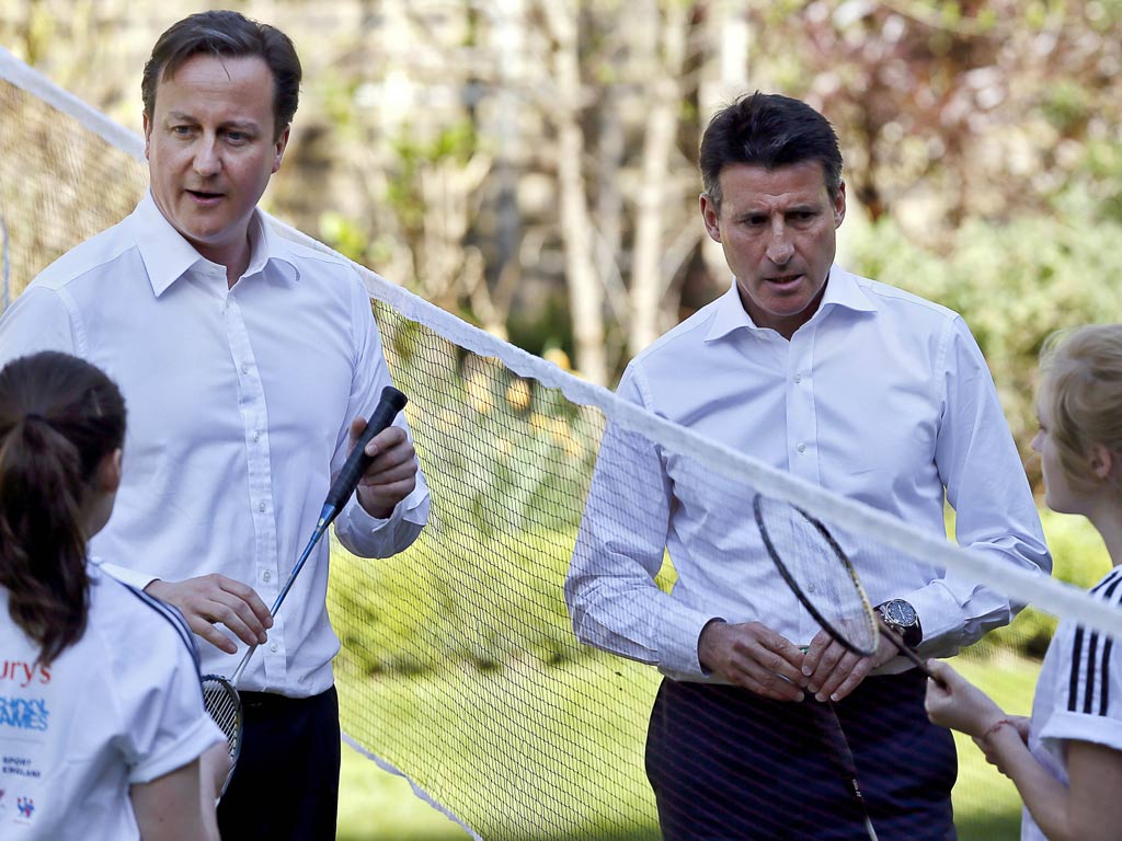 David Cameron: "Serve? Me? My dear I've never served in my life." (30/03/12) To enter the current caption competition, click here.