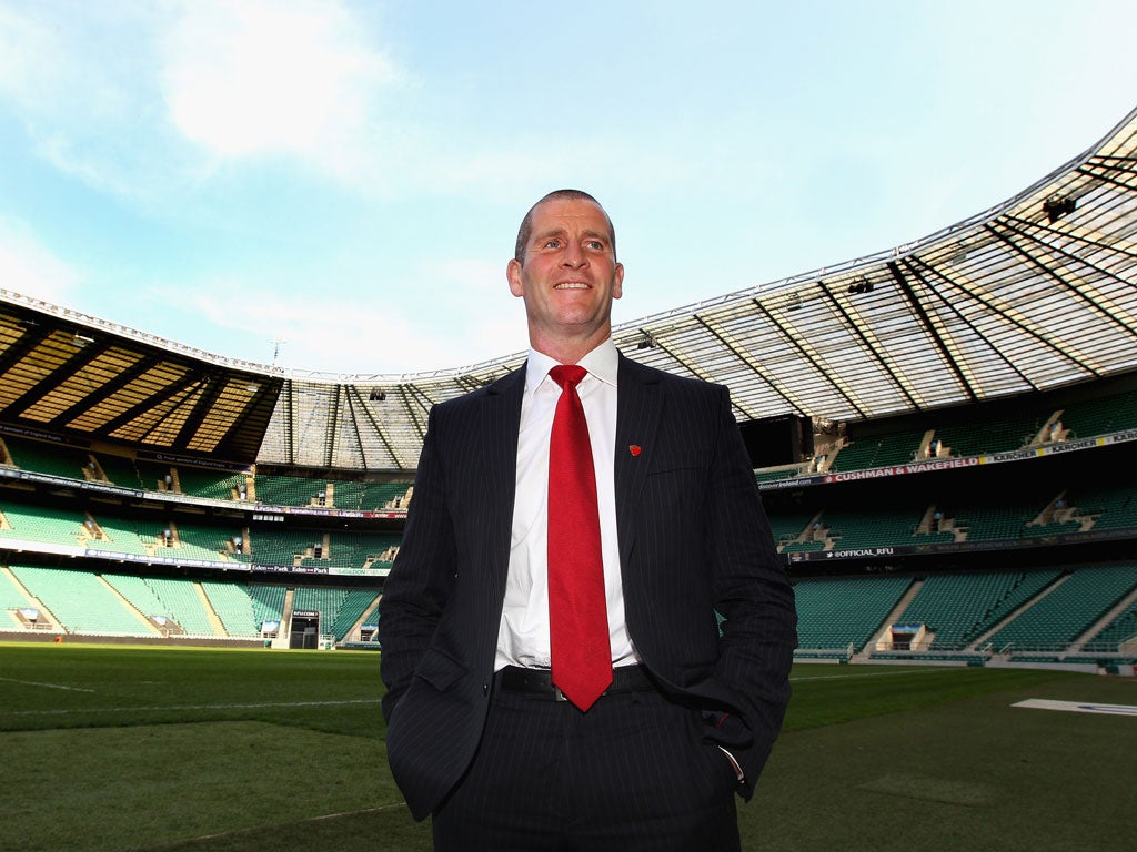 Stuart Lancaster, the newly appointed England coach