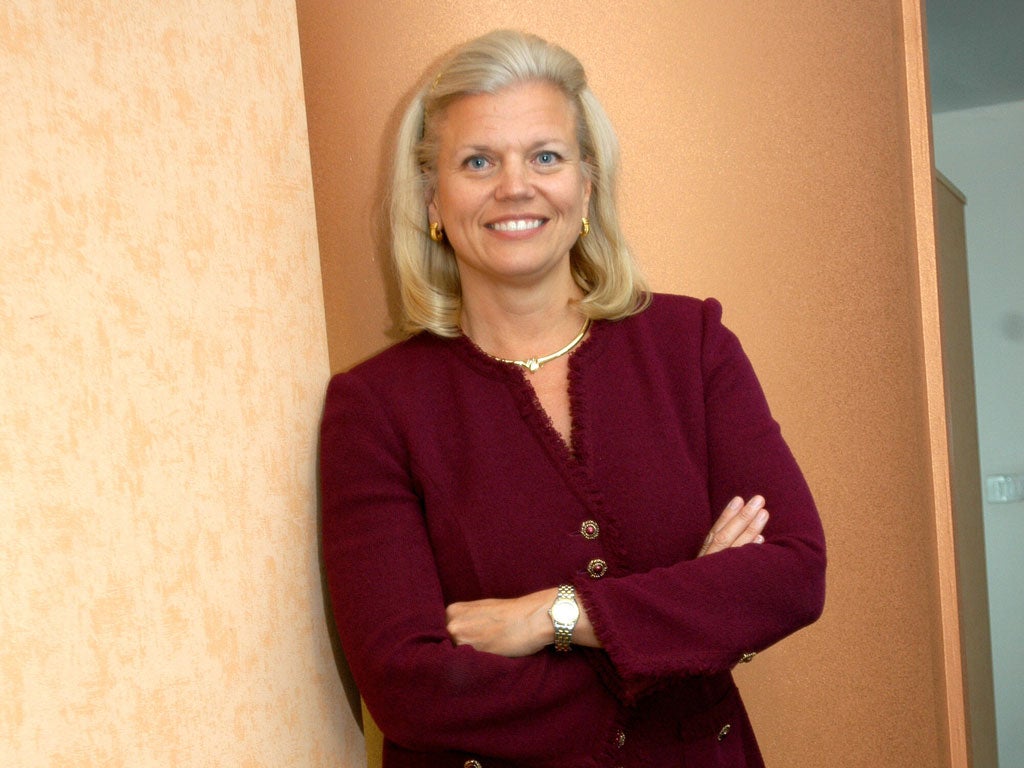 Head of IBM Virginia Rometty