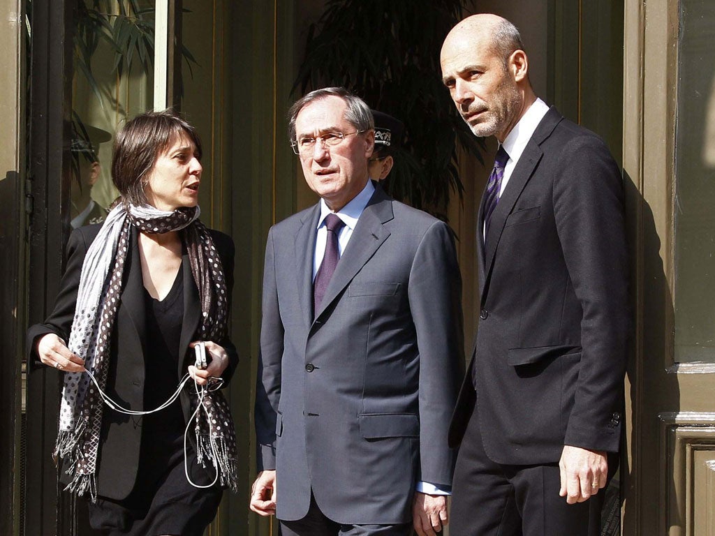 Claude Gueant (centre): France’s Interior Minister said the suspects boasted about a radical Islamist ideology
