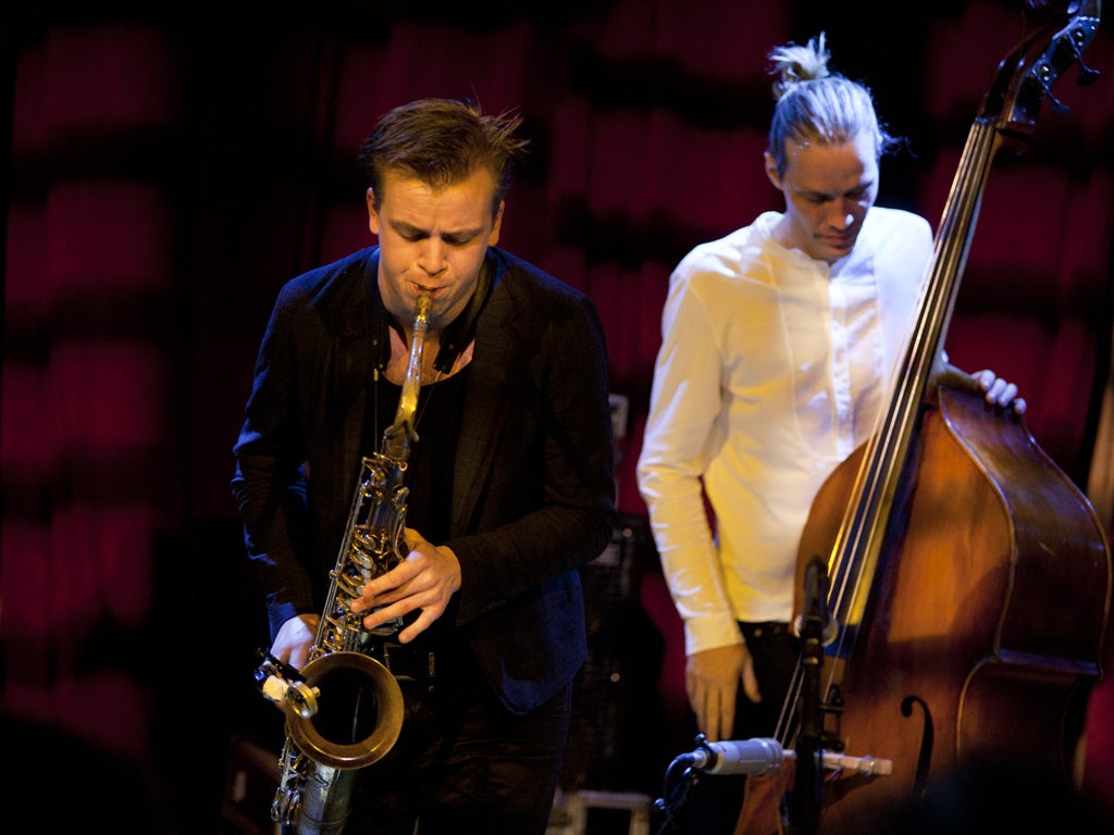 Marius Neset was joined by Danish bassist Jasper Hoiby