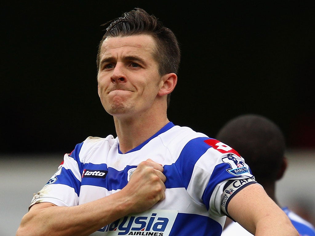 All heart: Joey Barton shows what it means for QPR to beat Arsenal