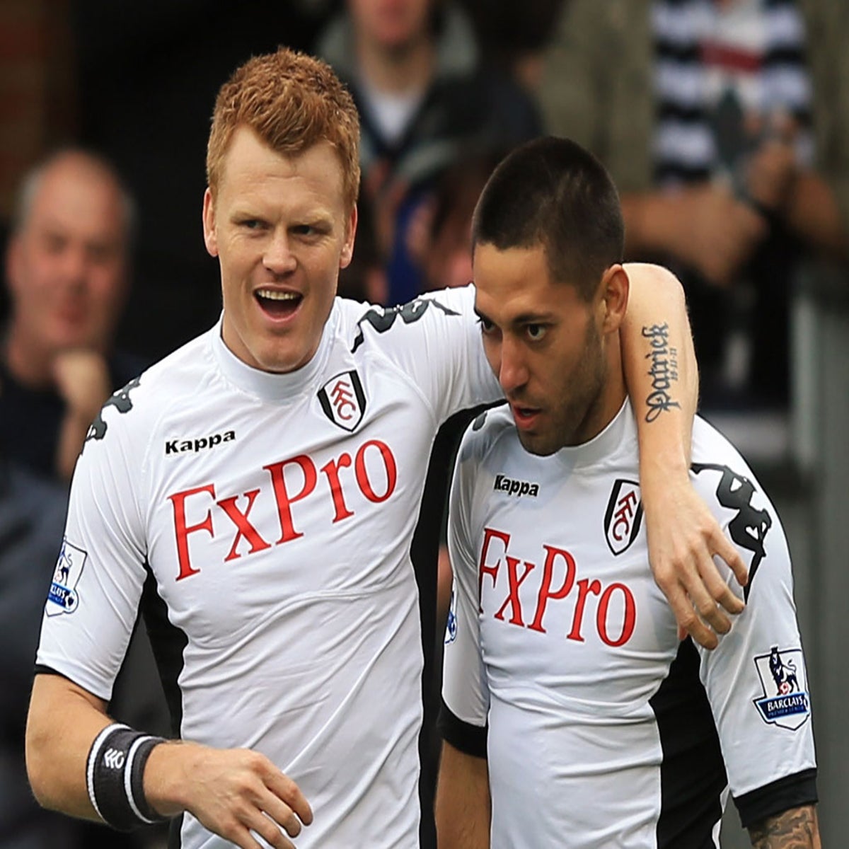 Tottenham forward Clint Dempsey hits out at Fulham, The Independent