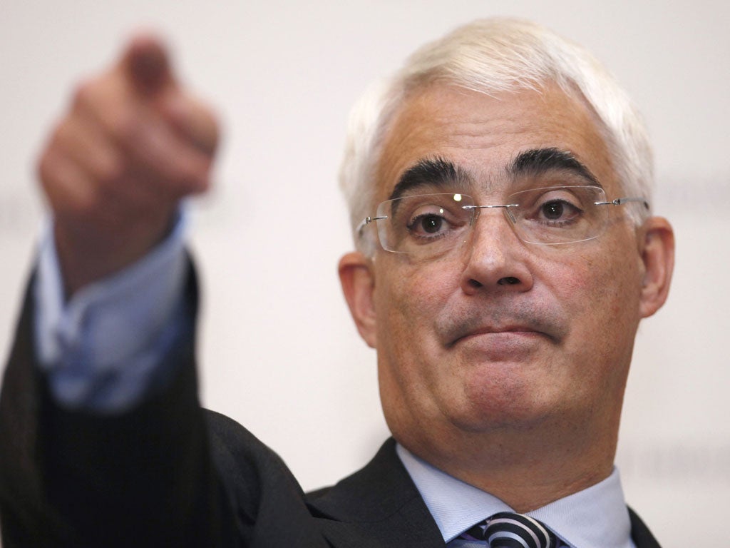 Mr Darling said European Union leaders should not be lulled into thinking that the worst of the eurozone crisis is over