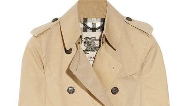 The Trench: A versatile classic for wet weather, warmer winters, cold springs and everything else in between. Burberry's version has become the benchmark, with its 156-year heritage and sturdy gabardine, cut to flatter any shape. £850, Burberry London, burberry.com