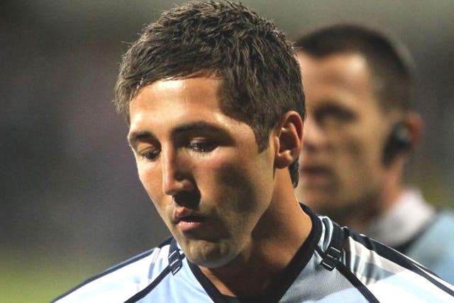 Gavin Henson played for Cardiff against Glasgow Warriors on Friday