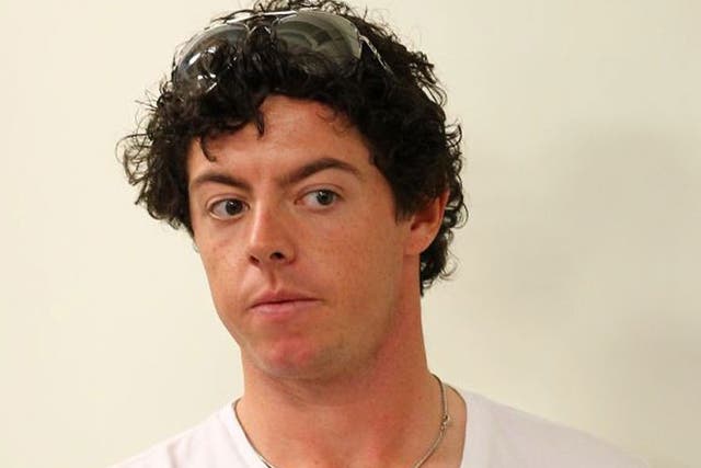 RORY MCILROY: The Northern Irishman has invited Ant and Dec to join him at Augusta