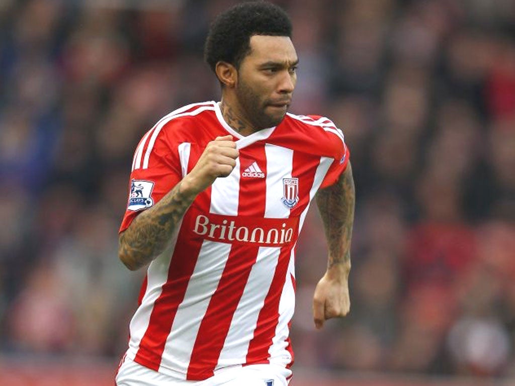 JERMAINE PENNANT: The Stoke City winger used Twitter to
express his frustration