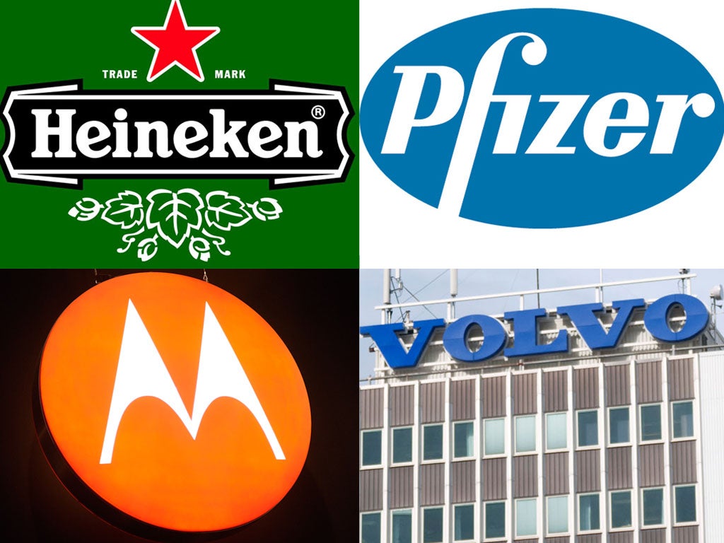 Groups making contributions to all-party groups who will not require registration as lobbyists include: BAE Systems, Lockheed Martin, Boeing Defence, Greene King, Heineken, Carlsberg, Volvo, Motorola, Merck, Pfizer and AstraZeneca