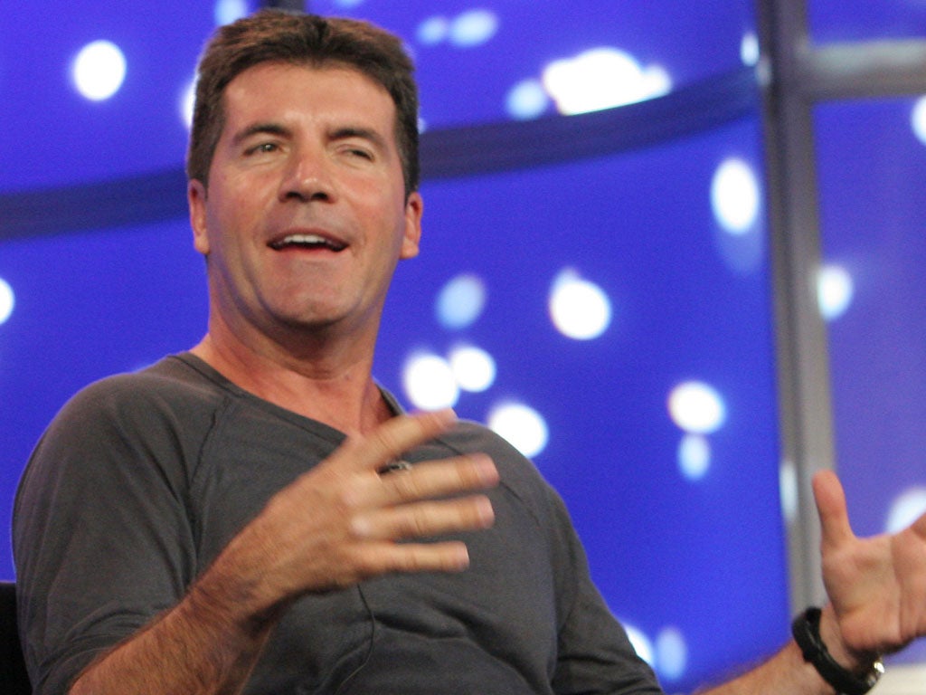 Simon Cowell tweeted 'a slightly irritated congrats to Danny and the BBC' after the ratings defeat